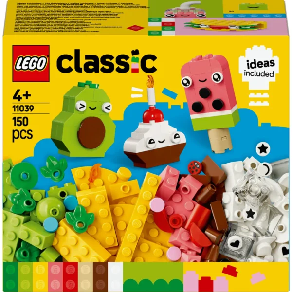 LEGO® Classic - Prieteni alimentari creativi 11039, 150 piese - imagine 2