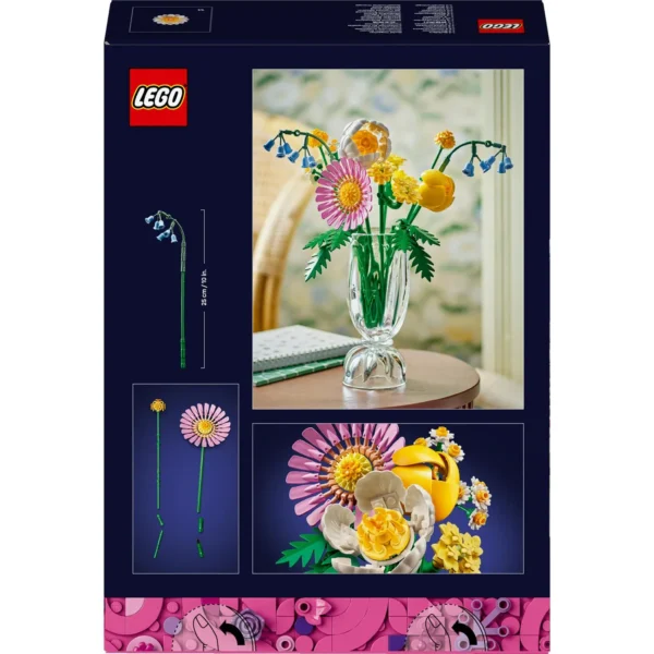 LEGO® Botanicals - Mic buchet luminos 10347, 373 piese - imagine 3
