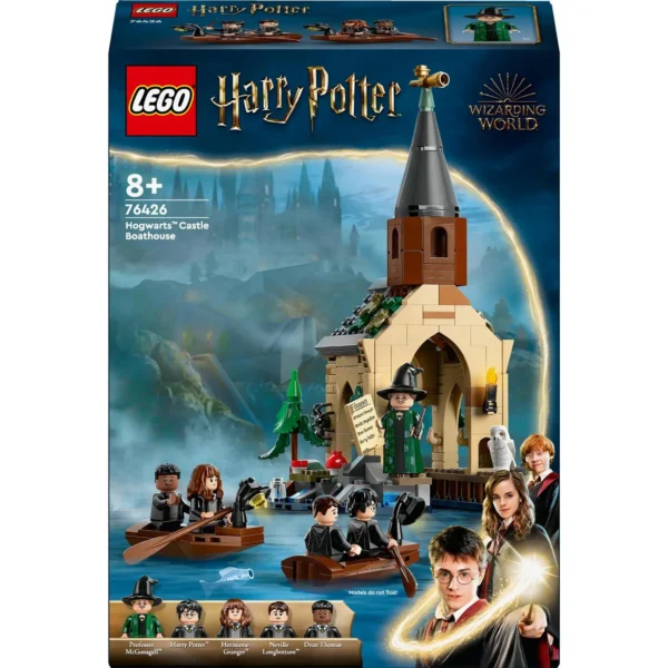 LEGO® Harry Potter™ - Hangar pentru barci la castelul Hogwarts™ 76426, 350 piese - imagine 2