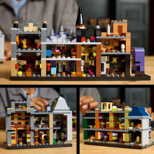 LEGO® Harry Potter TM - Magazine vrajitoresti pe Aleea Diagon 76444, 2750 piese - imagine 10