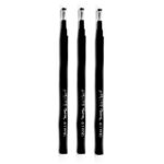 Mine cu cerneala termosensibila, neagra, 3 buc/set -  ELLOTT